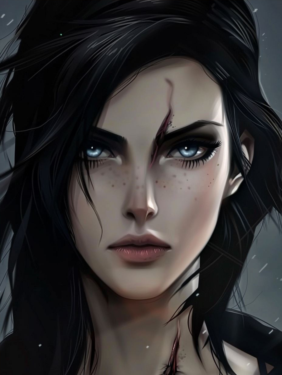 Dark Cinematic Female Portraits - Image 4