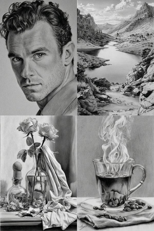 Mastery of Graphite: A Diverse Art Portfolio