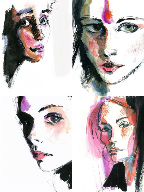 Prismatic Portraits of the Feminine Soul