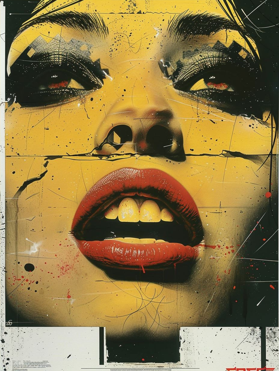 Cyberpunk Visions in Yellow and Red - Image 4
