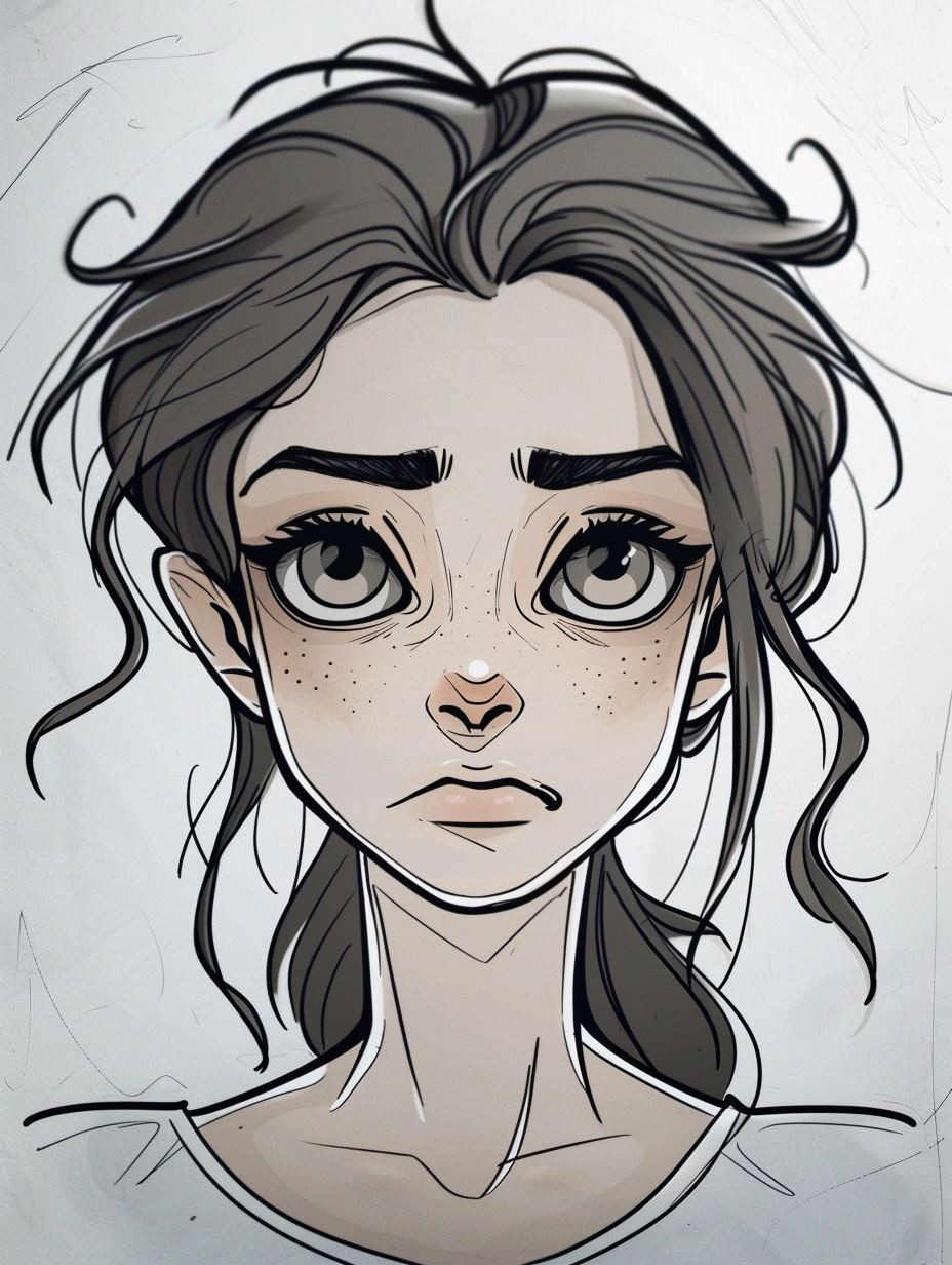 Emotional Expressions in Digital Character Art - Image 2