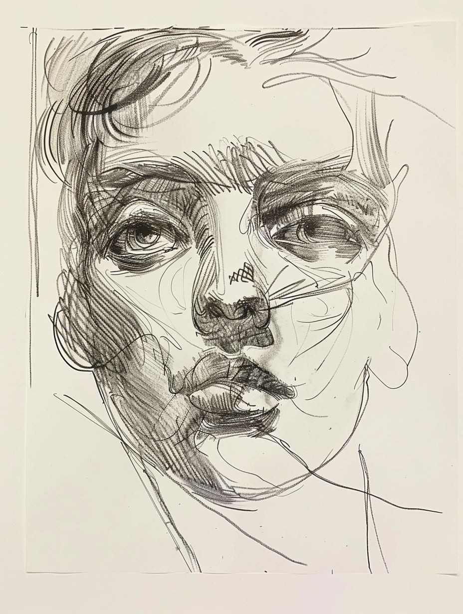 Fragmented Gazes: A Study in Line - Image 3