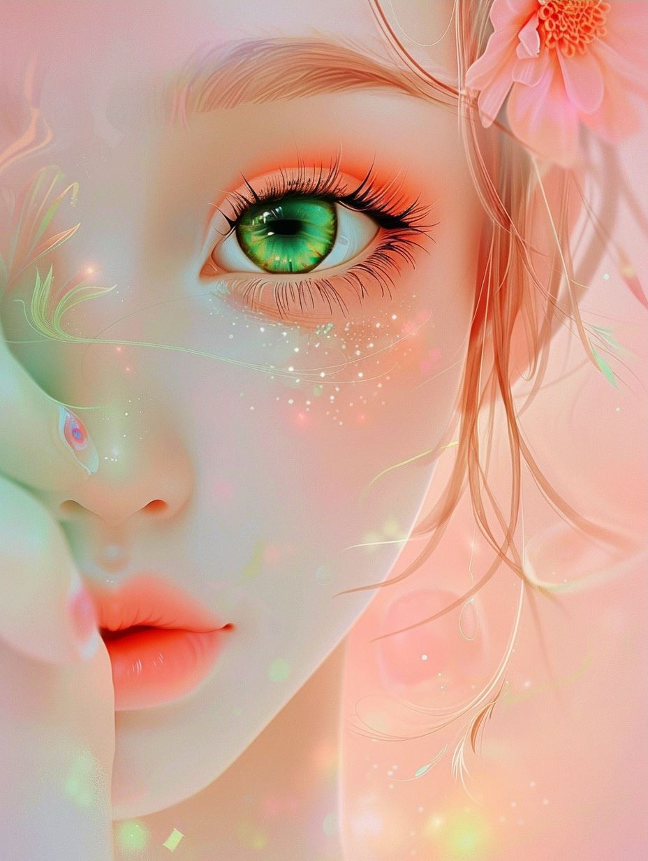 Ethereal Floral Dream Portraits - Image 3