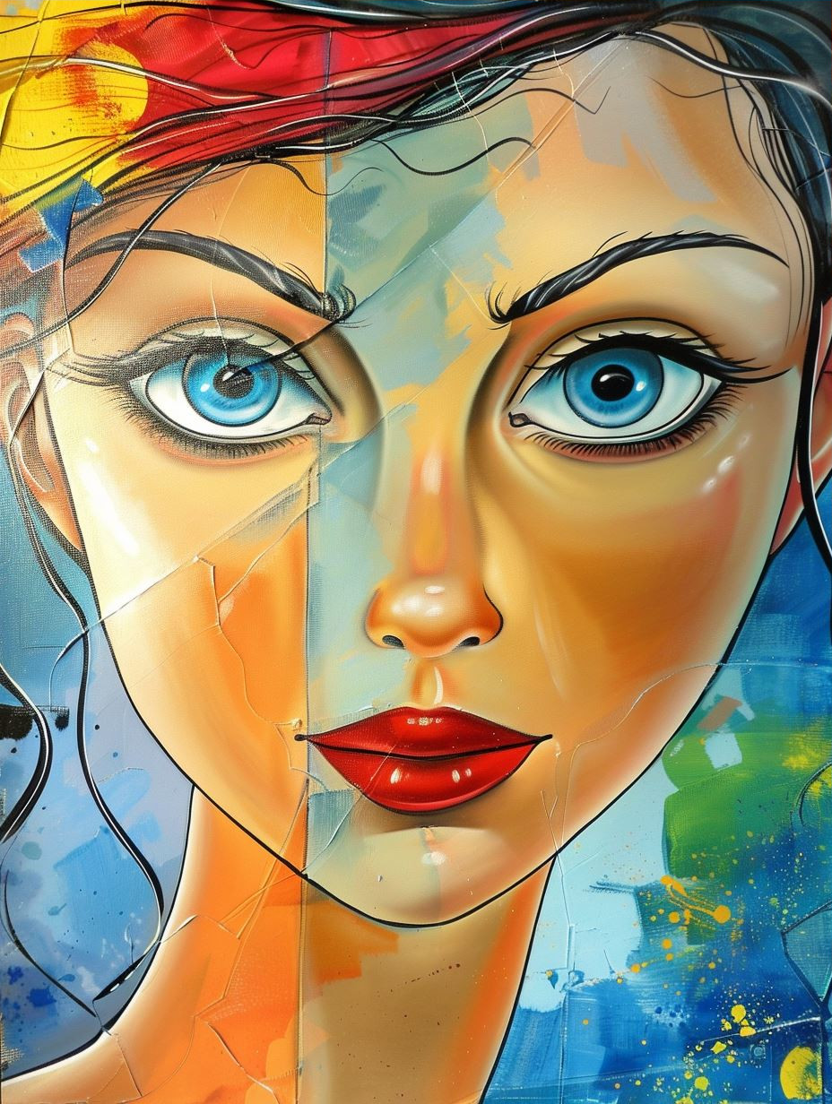 Shattered Porcelain Gaze - Image 3