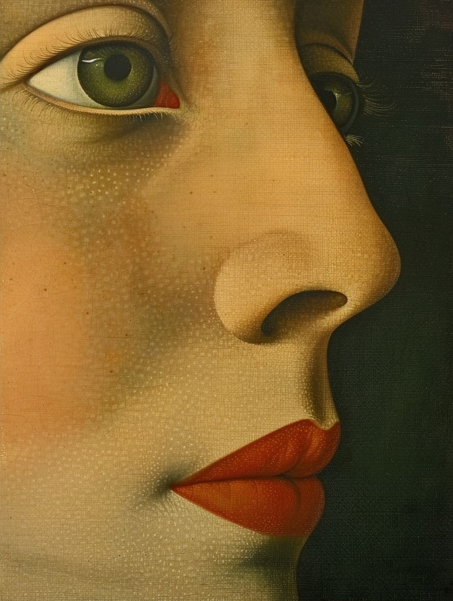 The Divided Gaze Portrait - Image 2