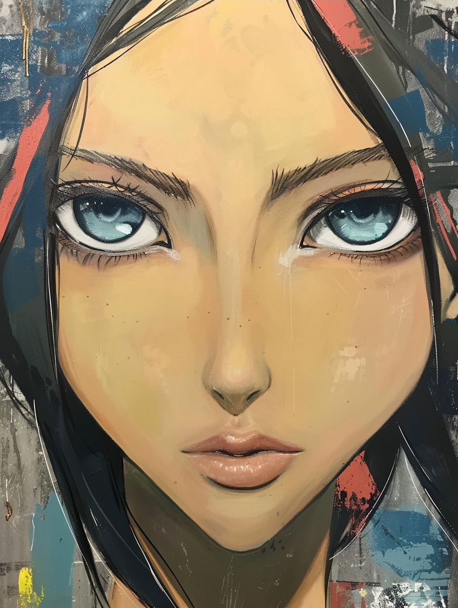 Diverse Anime Style Portrait Studies - Image 3