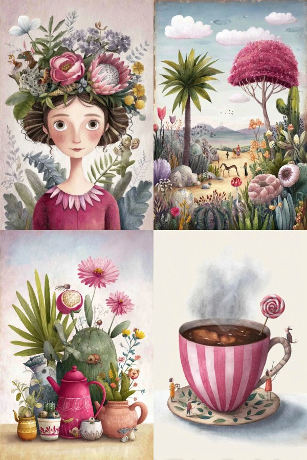 Whimsical Botanical Dreams
