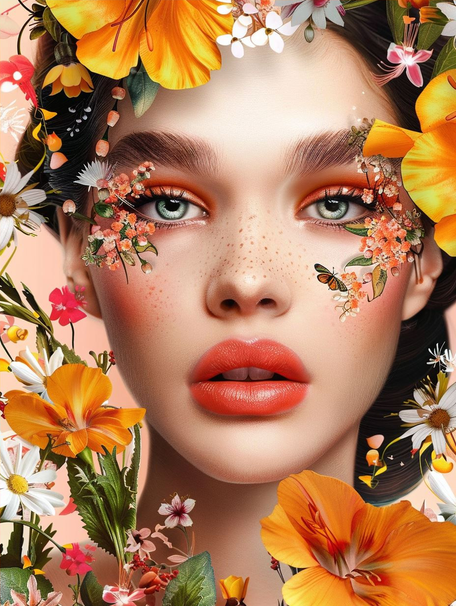 Floral Fusion Beauty Art - Image 4