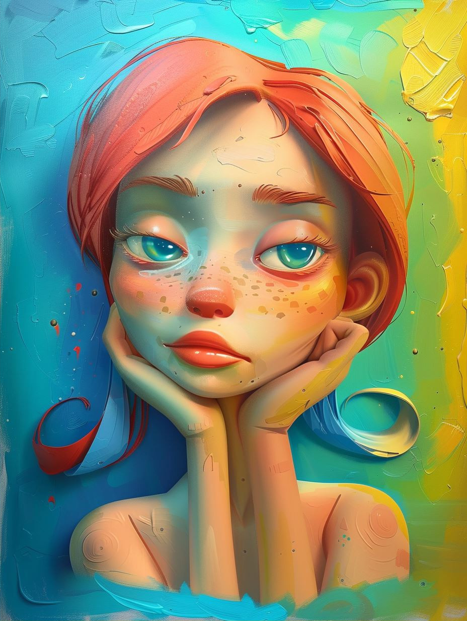 Whimsical Stylized Digital Portraits - Image 2