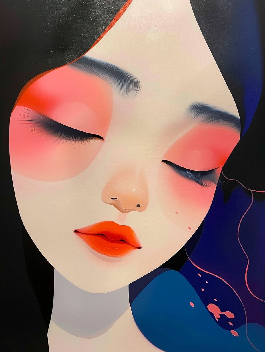 Ethereal Neon Portrait Studies - Image 3