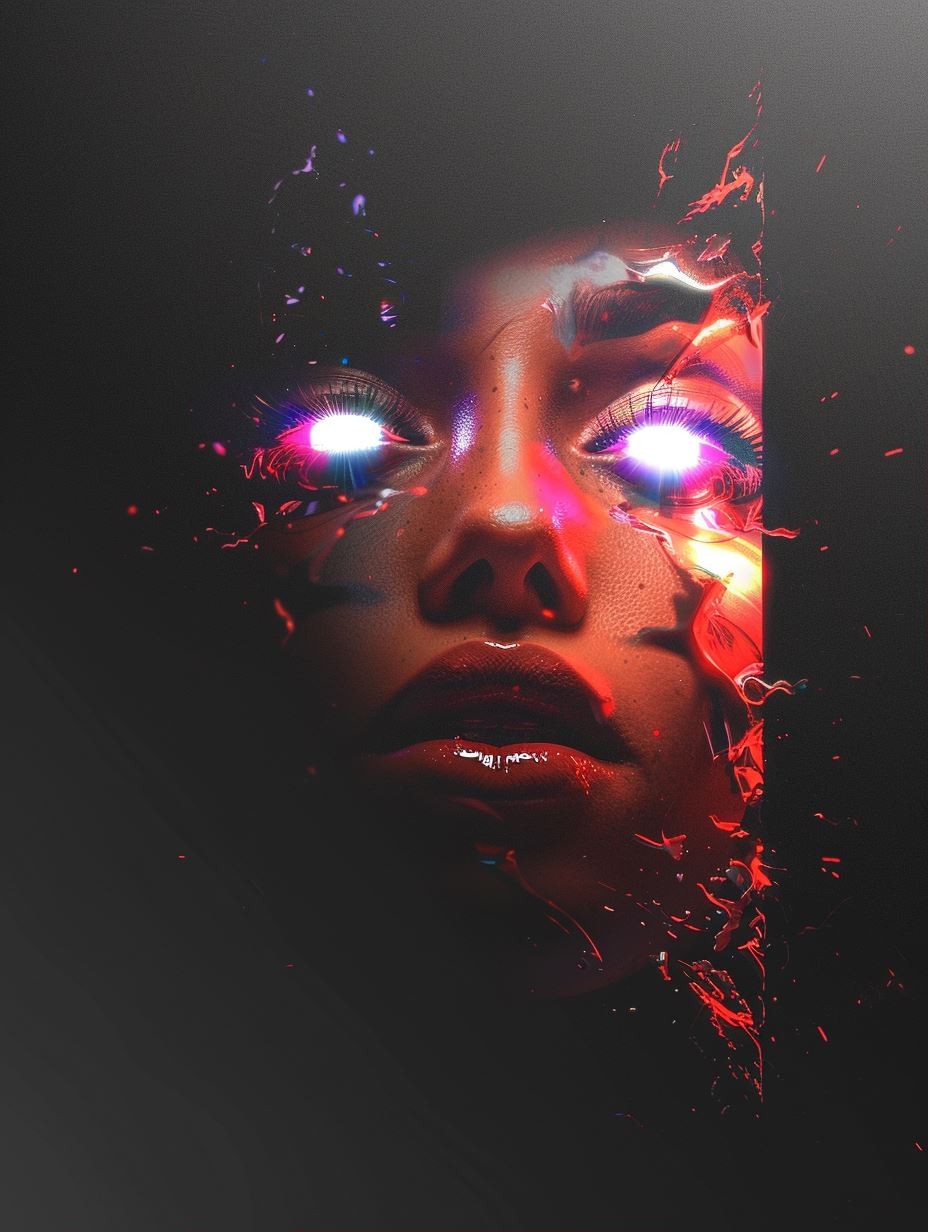 Neon Fracture Digital Soul