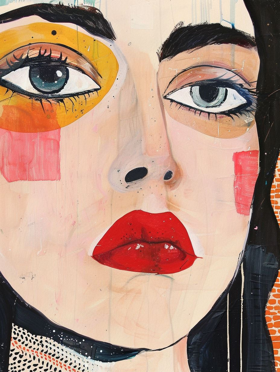 Abstract Modernist Portrait Studies - Image 1