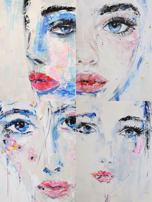 Fragments of a Blue-Eyed Gaze