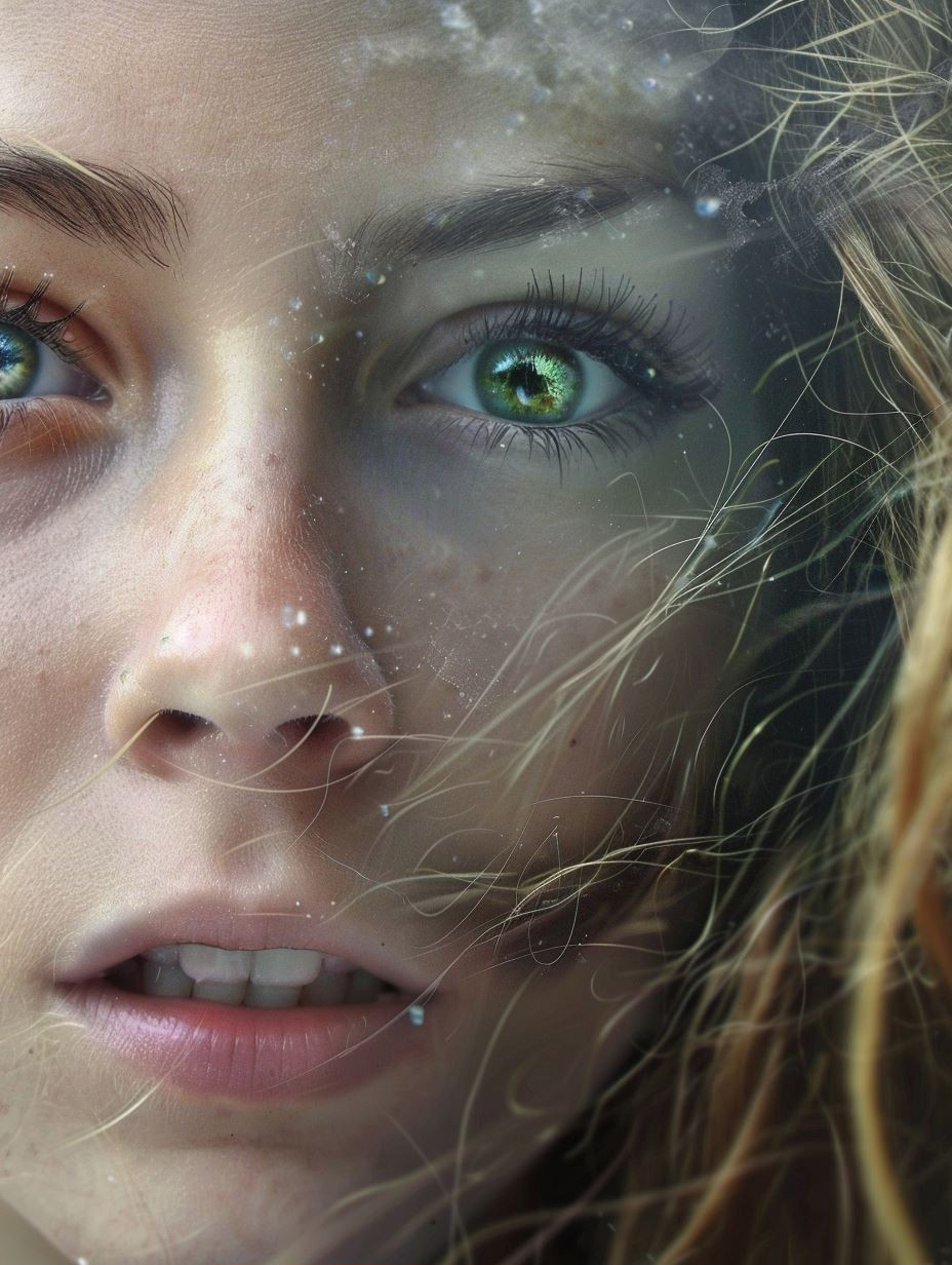 Nature's Gaze: A Surreal Fusion - Image 2