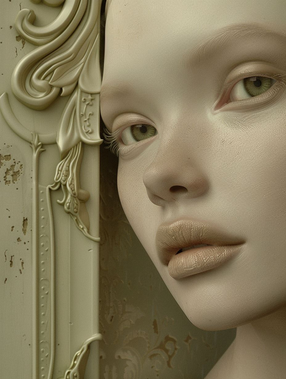 Ivory Porcelain Muse - Image 2