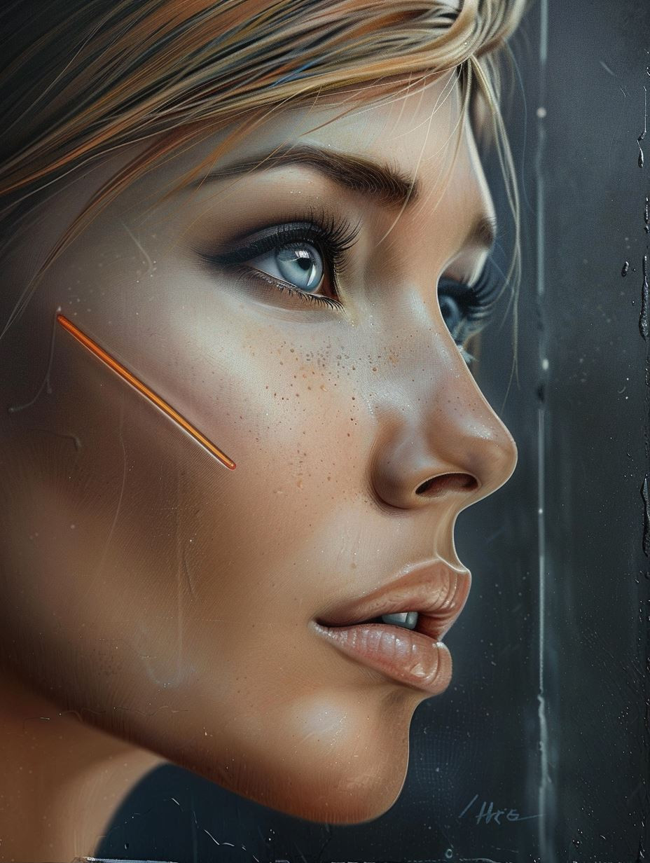 Futuristic Cybernetic Female Portraits - Image 1