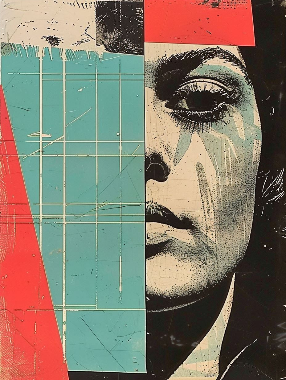 Fragmented Portraits in Modernist Hue - Image 4