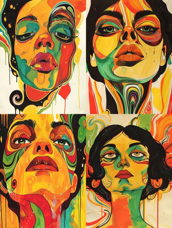 Prismatic Visions: A Study in Color