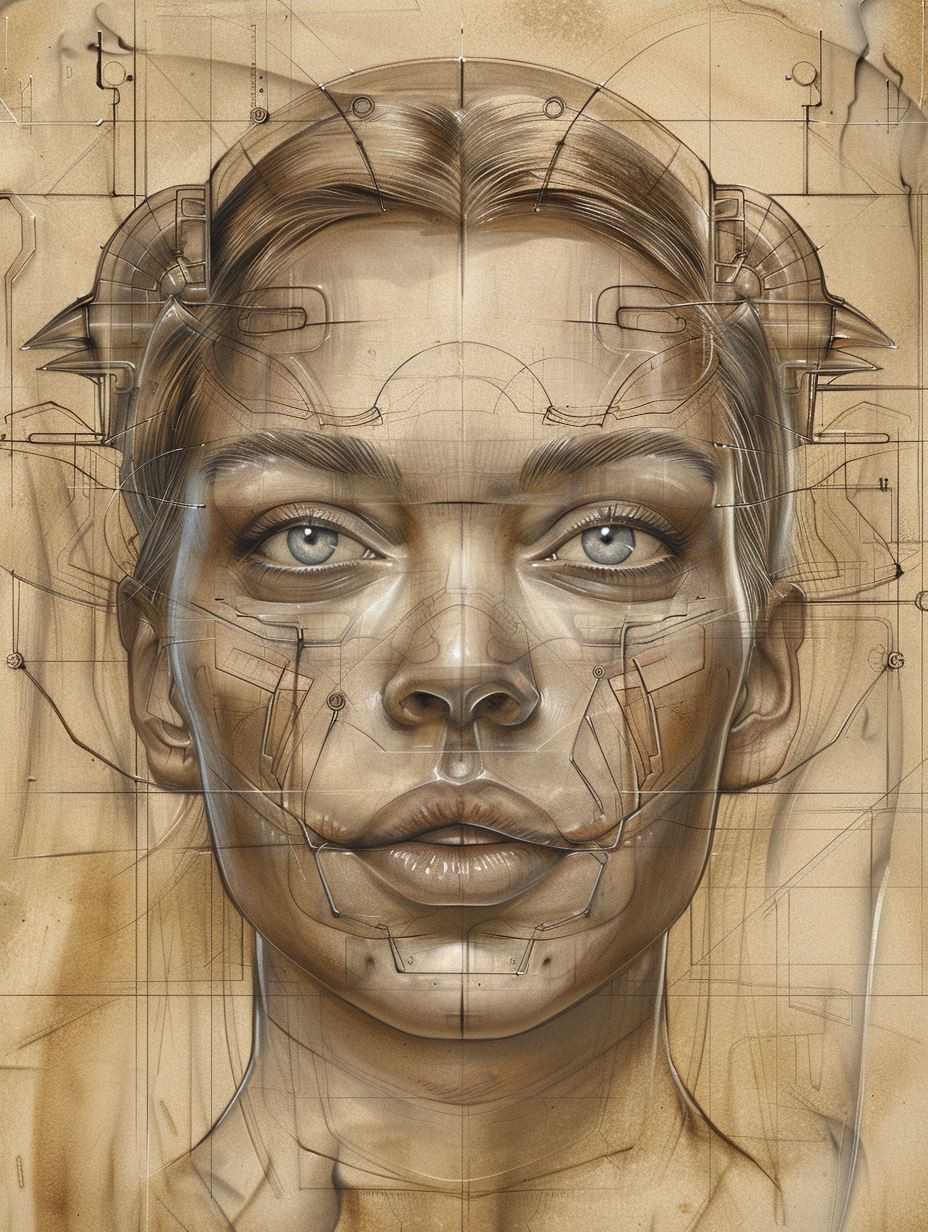 Cybernetic Soul Blueprint Study - Image 4