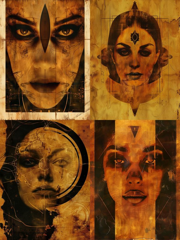 Amber Mystique Portrait