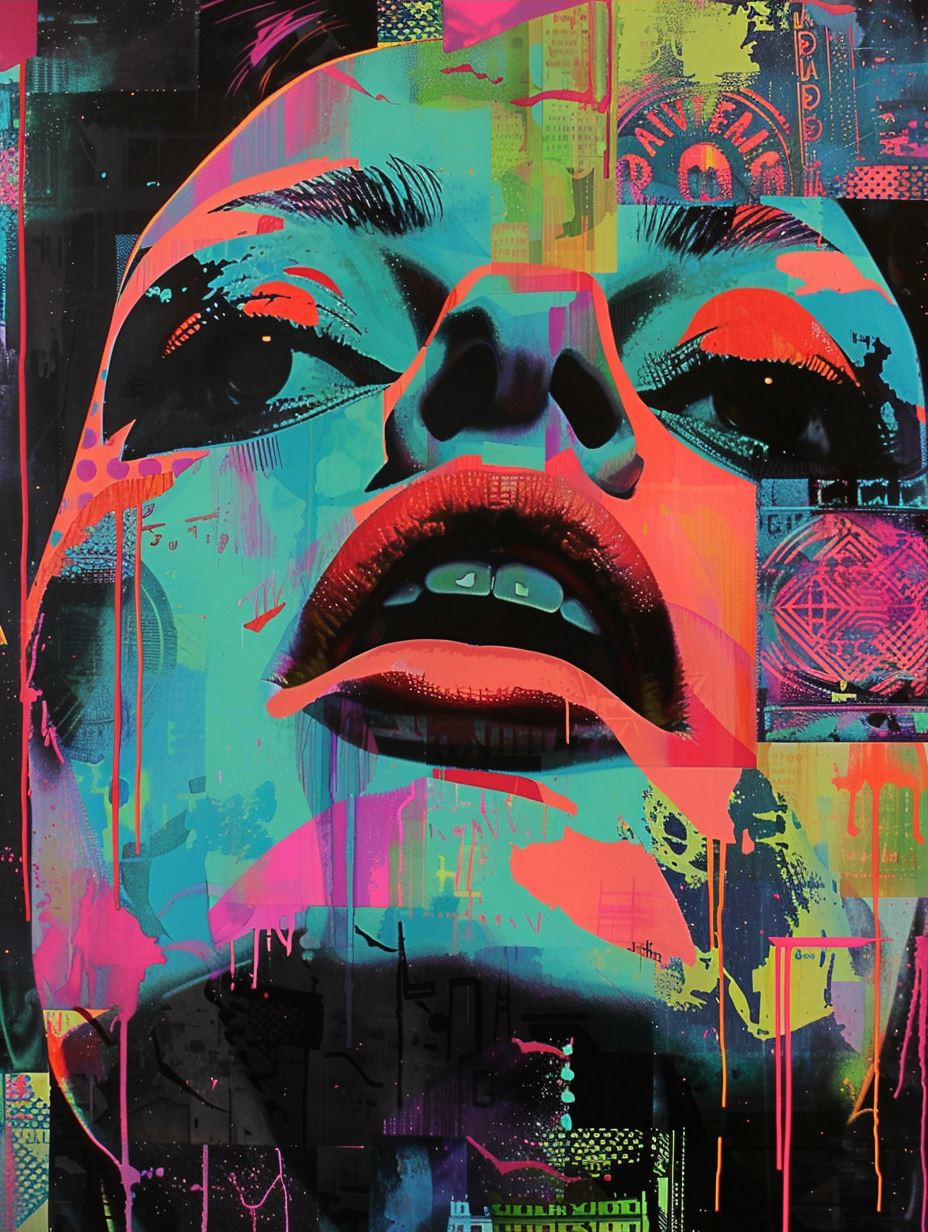 Neon Visions: A Pop Art Quartet - Image 3