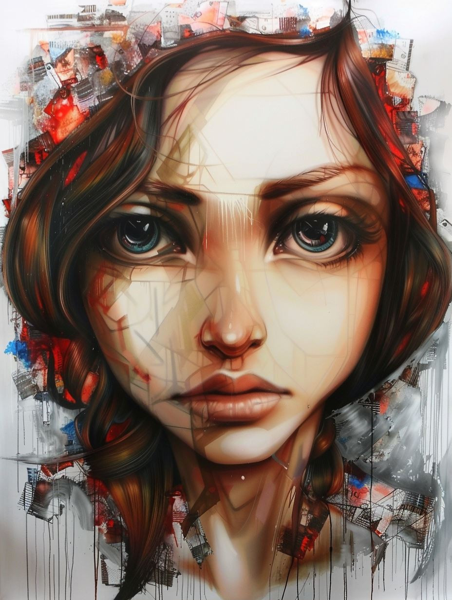 Melancholic Ethereal Female Portraits - Image 1