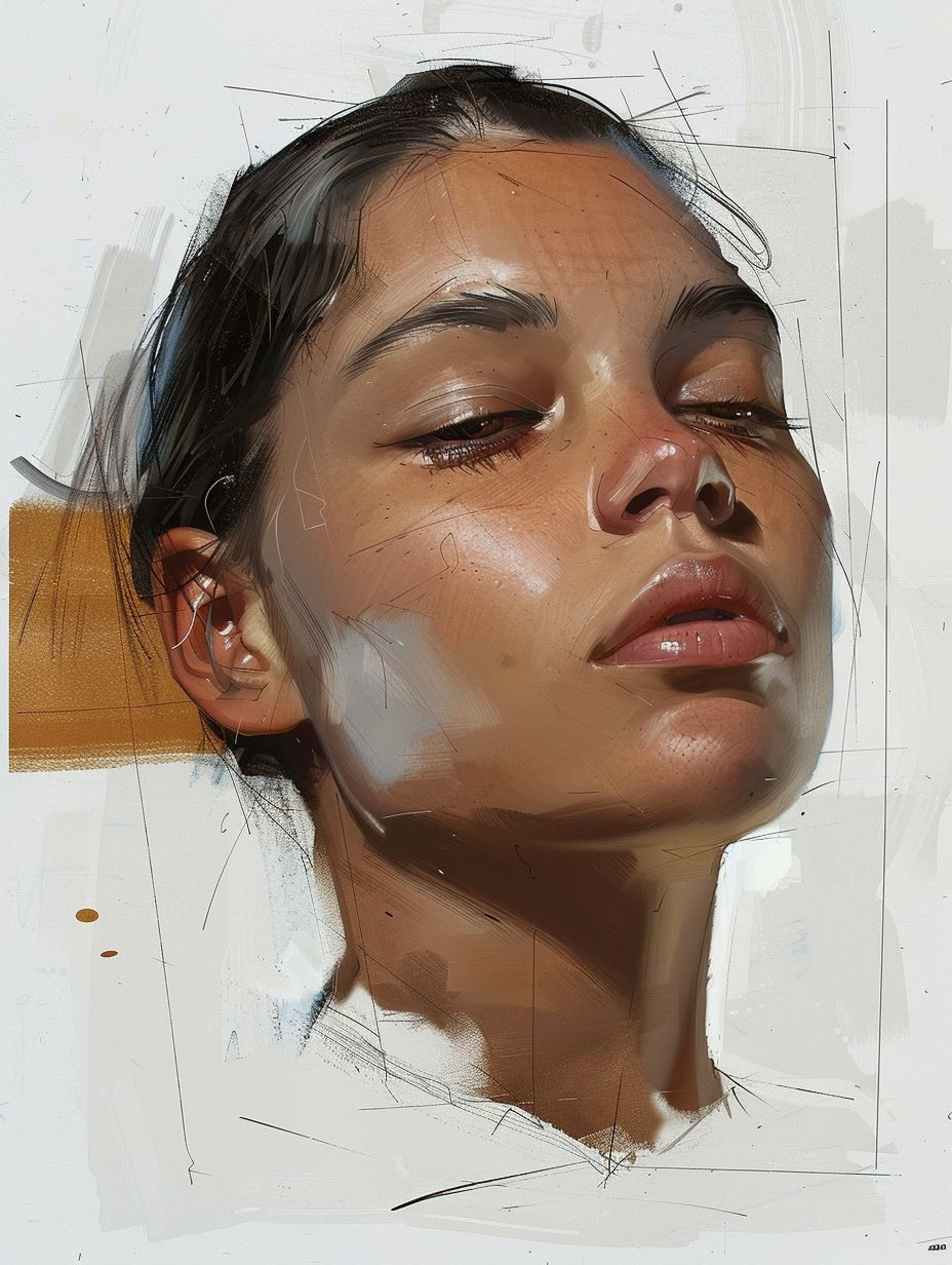 Digital Portrait Studies of Diverse Women - Image 3