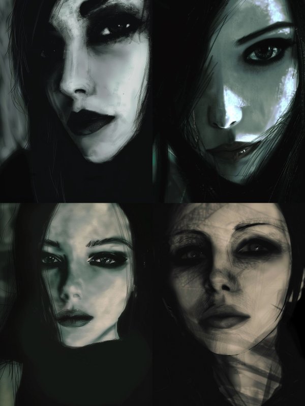 Haunting Shadows of Pale Faces