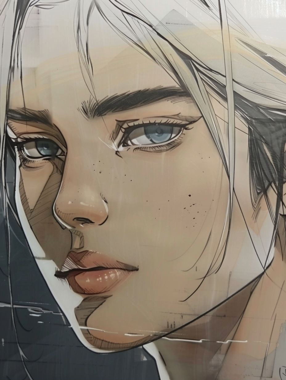 Ethereal Digital Portrait Sketches - Image 2