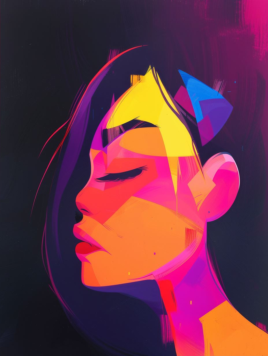Neon Dreams in Vibrant Hue - Image 2