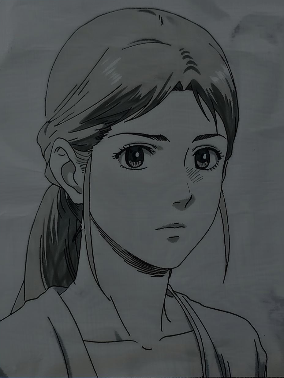 Melancholic Monochrome Portrait Studies - Image 4