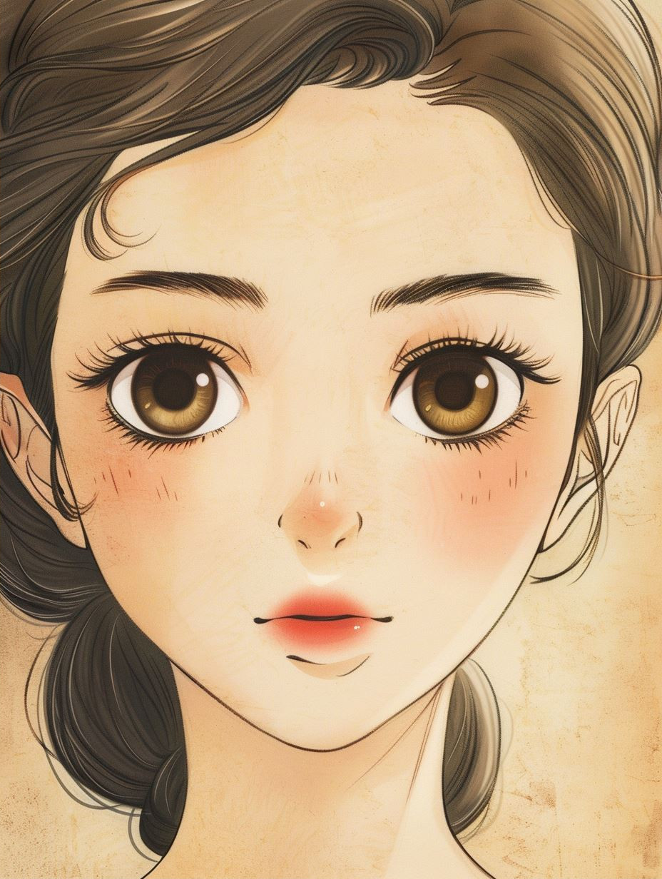 Soft Ethereal Anime Portrait Study - Image 2