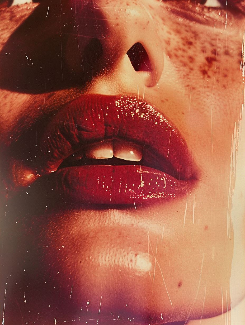 Vintage Crimson Glow - Image 2