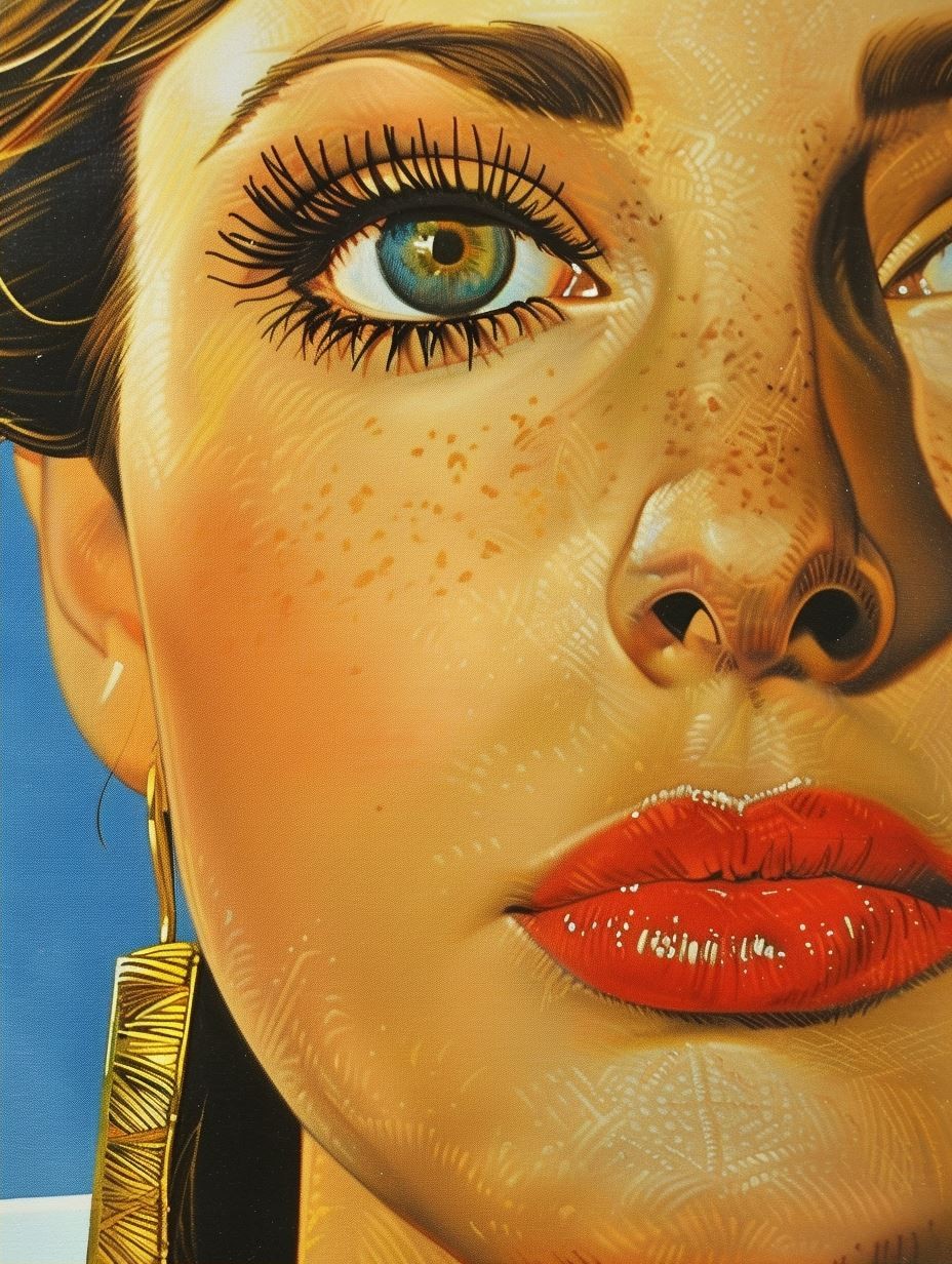 Fractured Gaze of Golden Light - Image 2