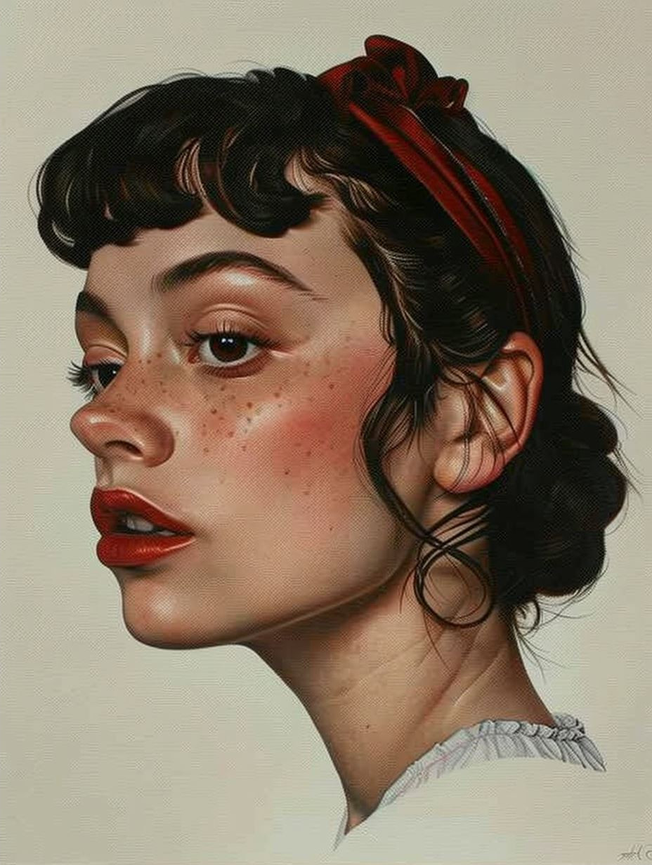 Vintage Cinematic Portrait Studies - Image 2