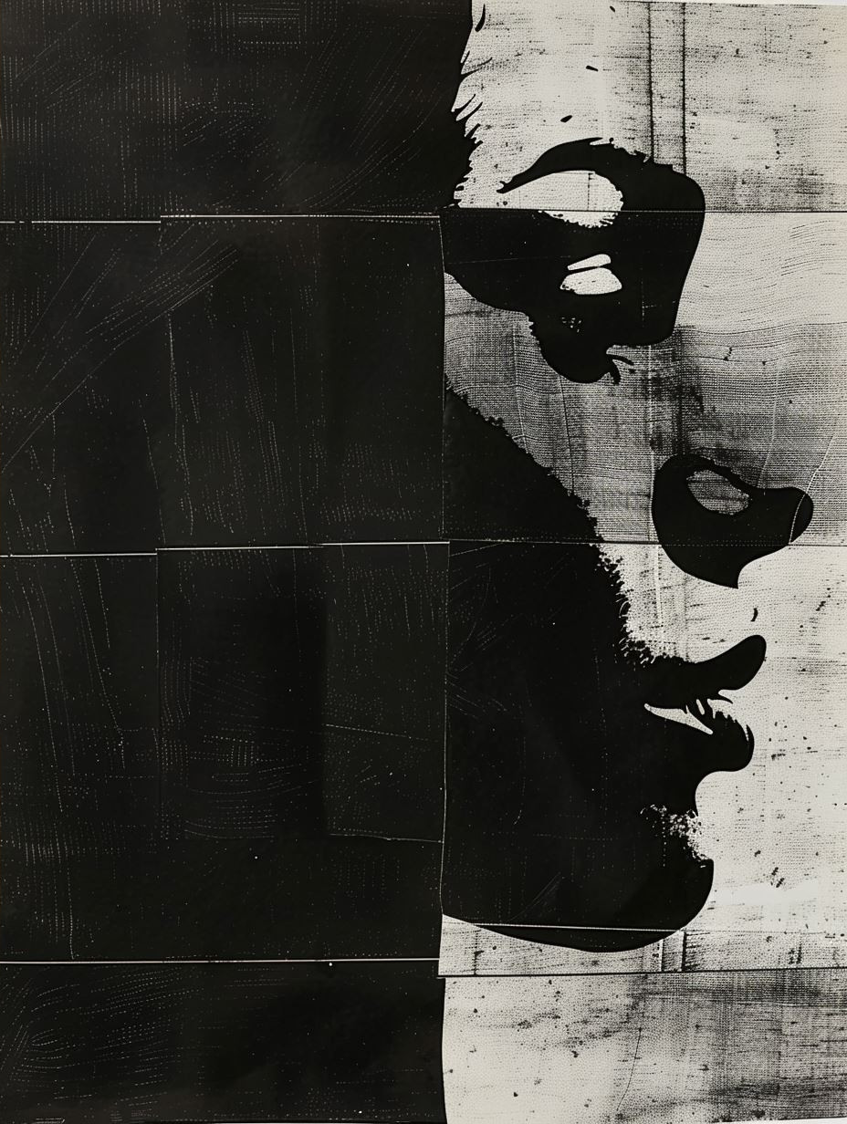 Fragmented Gazes in Monochrome - Image 2