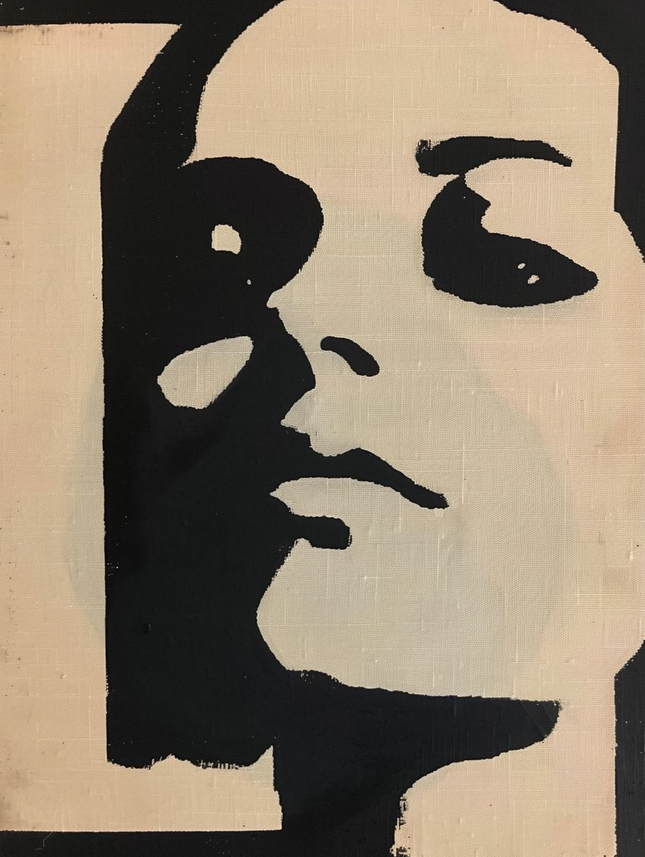 Abstract Noir Portrait Study - Image 3