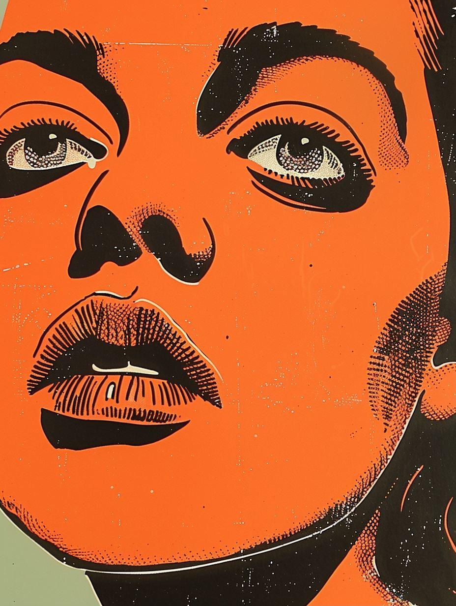 Vibrant Pop Art Female Portraits - Image 1