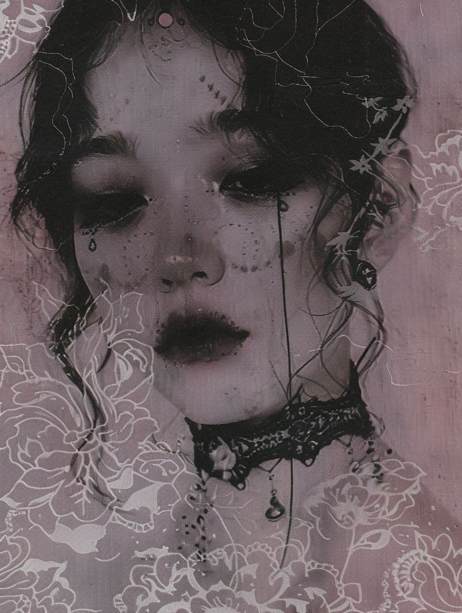 Melancholic Gothic Portrait Series - Image 3
