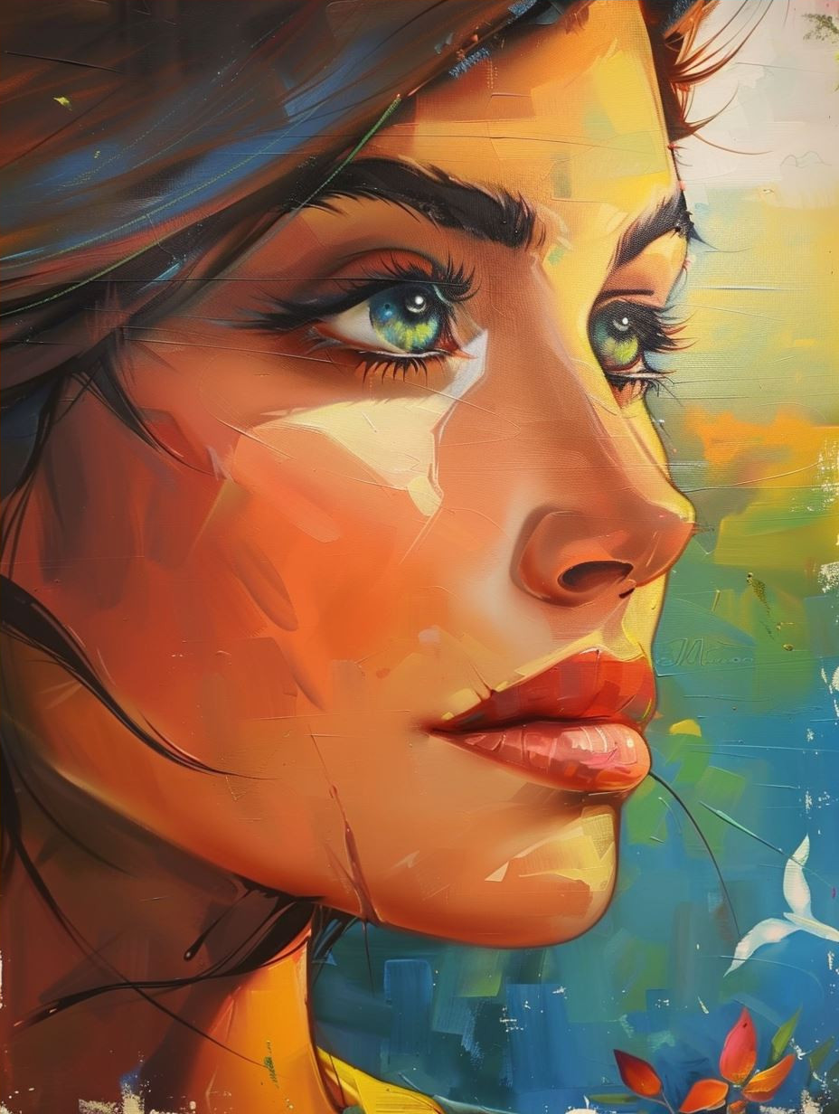 Sunlit Digital Portrait Studies - Image 4