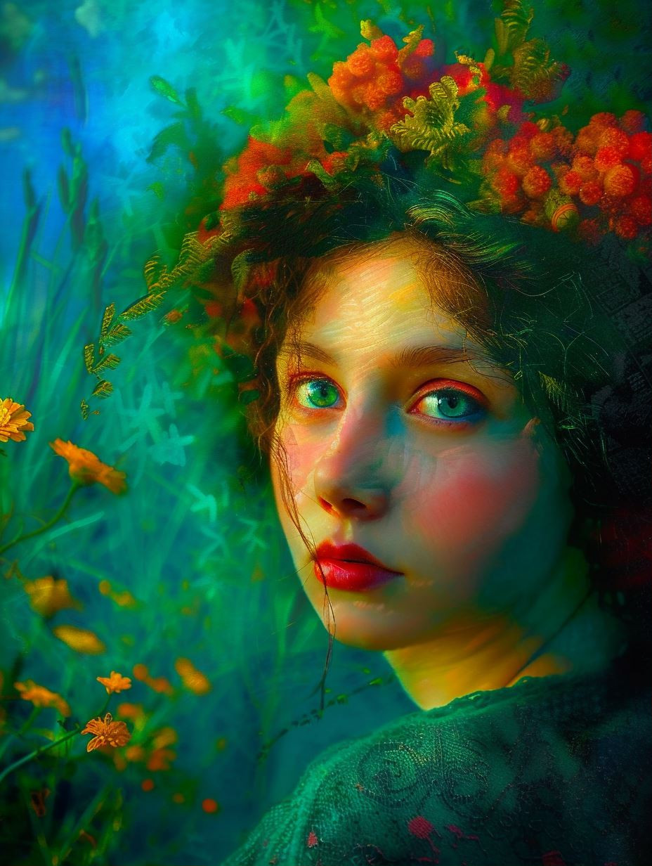 Ethereal Bloom Forest Spirit - Image 1