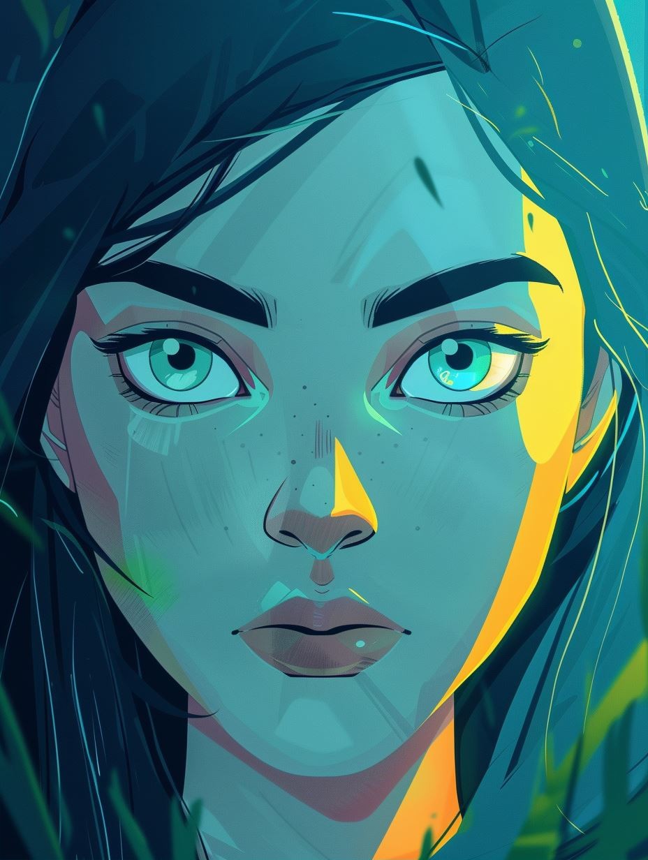 Azure Dream Portrait 3 - Image 2