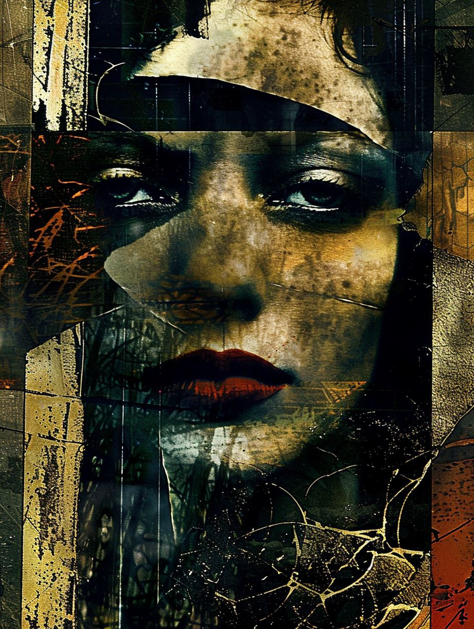 Fragmented Echoes of Dark Beauty - Image 4