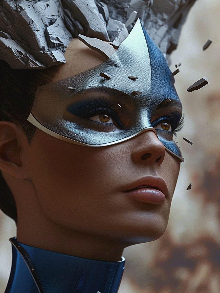 Cinematic Heroine Portrait Study - Image 4