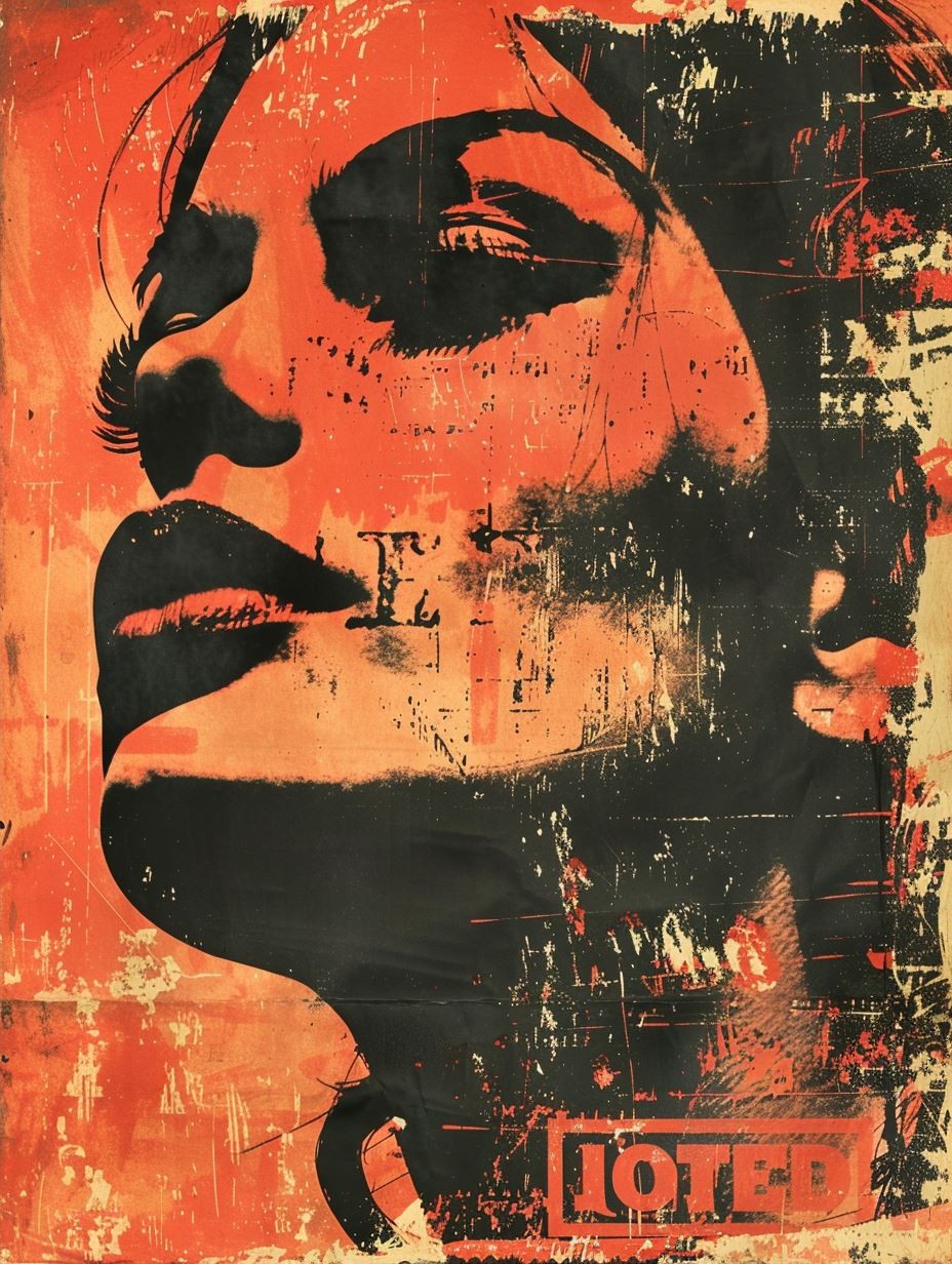Gritty Urban Pop Art Portrait - Image 2
