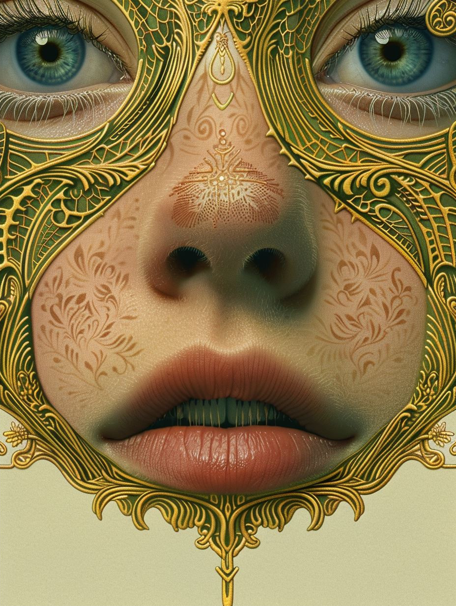 Ethereal Nature Fusion Portraits - Image 2