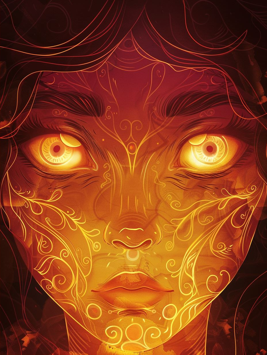 Ethereal Glow of Molten Spirits - Image 2