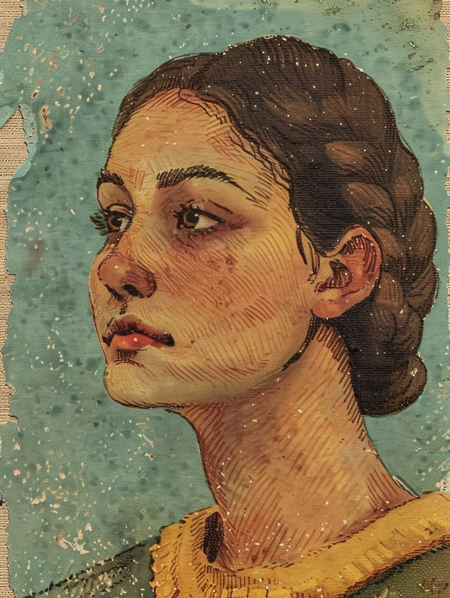 Vintage Portraits of Ethereal Women - Image 1