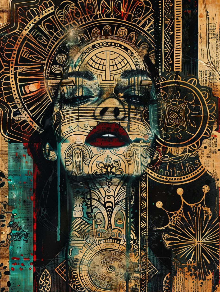 Mystic Ethereal Tribal Portraits - Image 2