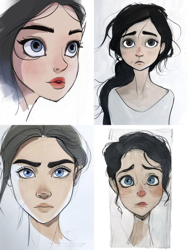Emotional Character Design Study